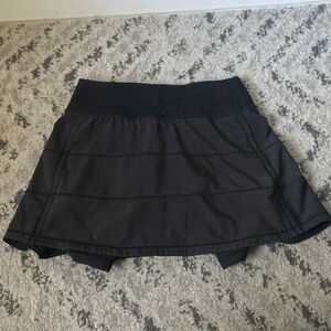 black lululemon skirt size 0 long